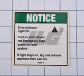 46238 Notice, Error Light | Genie